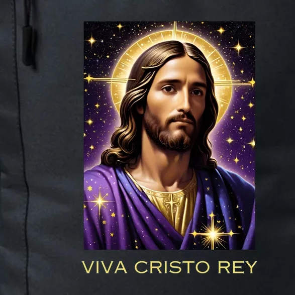 Viva Cristo Rey Catholic Jesus Christ The King Daily Commute Backpack