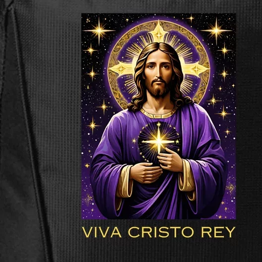 Viva Cristo Rey Catholic Jesus Christ The King City Backpack