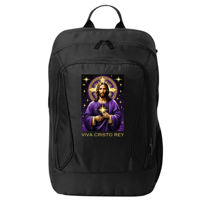 Viva Cristo Rey Catholic Jesus Christ The King City Backpack