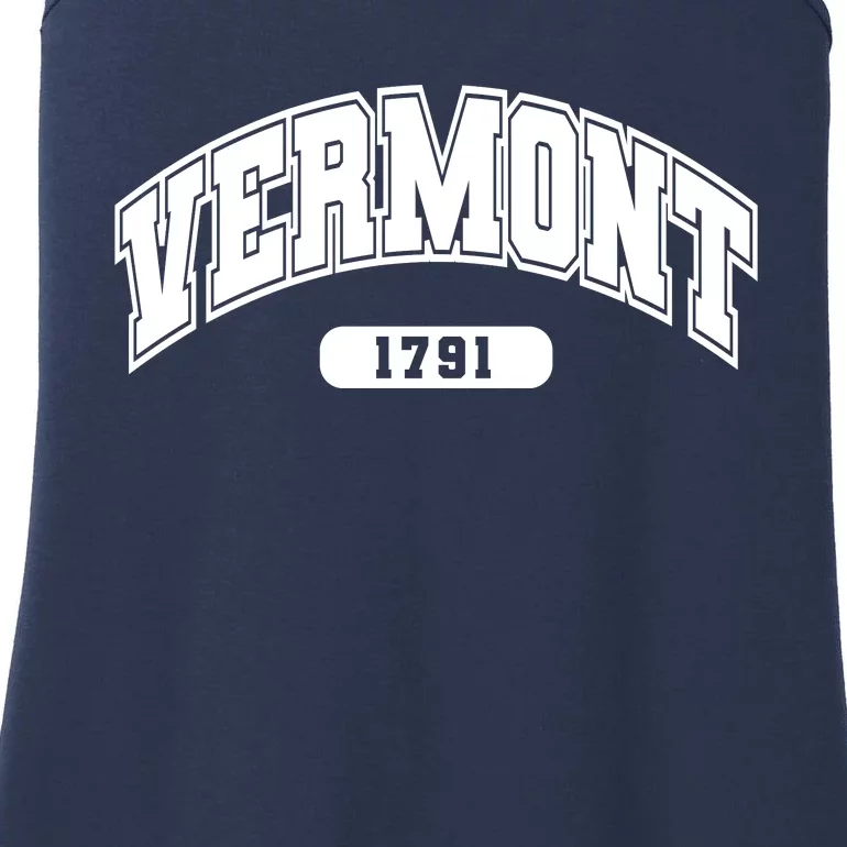 Vermont Collegiate Style 1791 Ladies Essential Tank