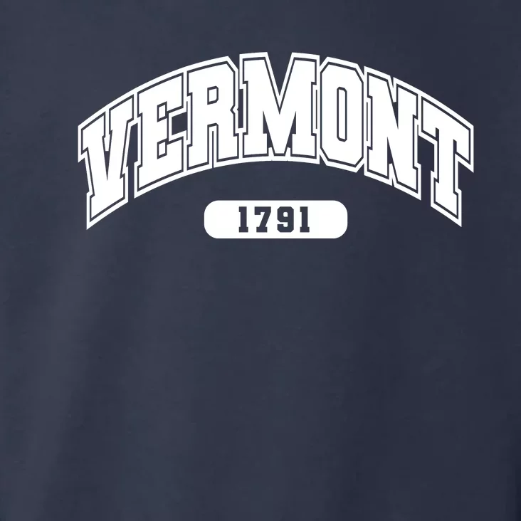 Vermont Collegiate Style 1791 Toddler Hoodie