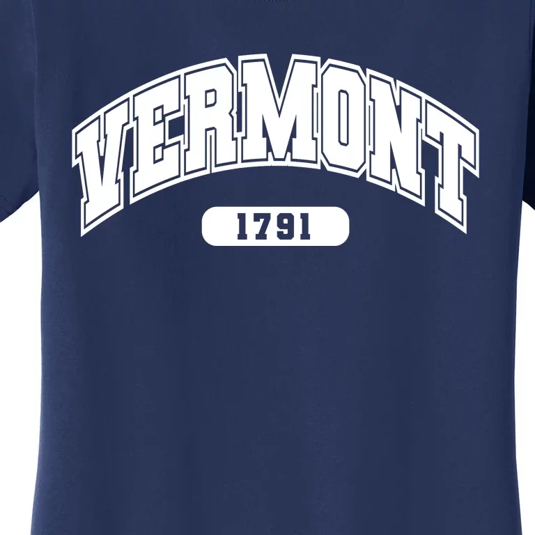 Vermont Collegiate Style 1791 Women's T-Shirt