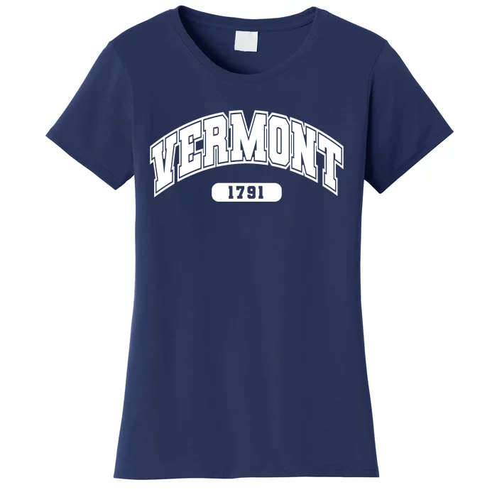 Vermont Collegiate Style 1791 Women's T-Shirt