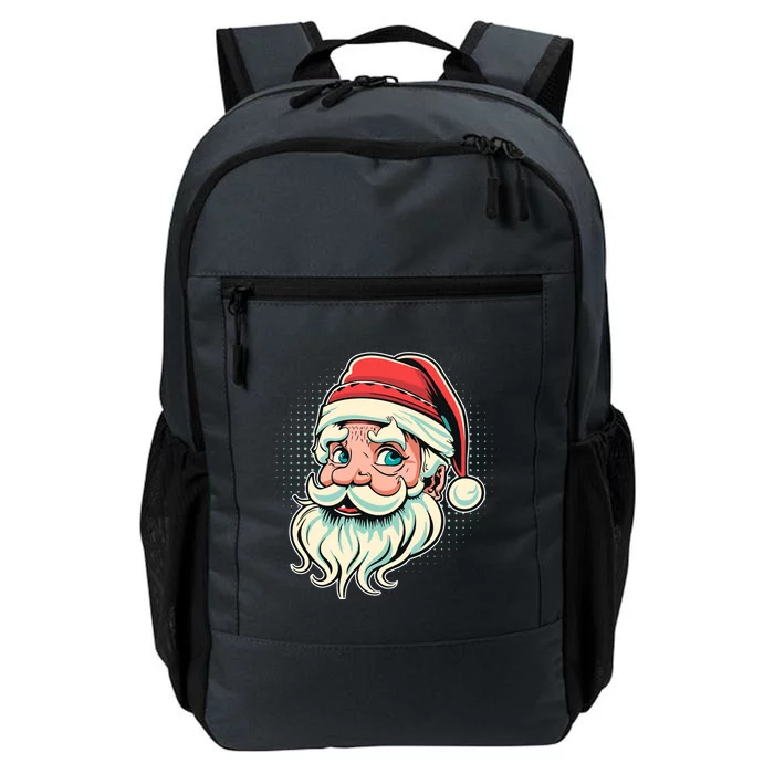 Vintage Christmas Santa Family Boy Daily Commute Backpack