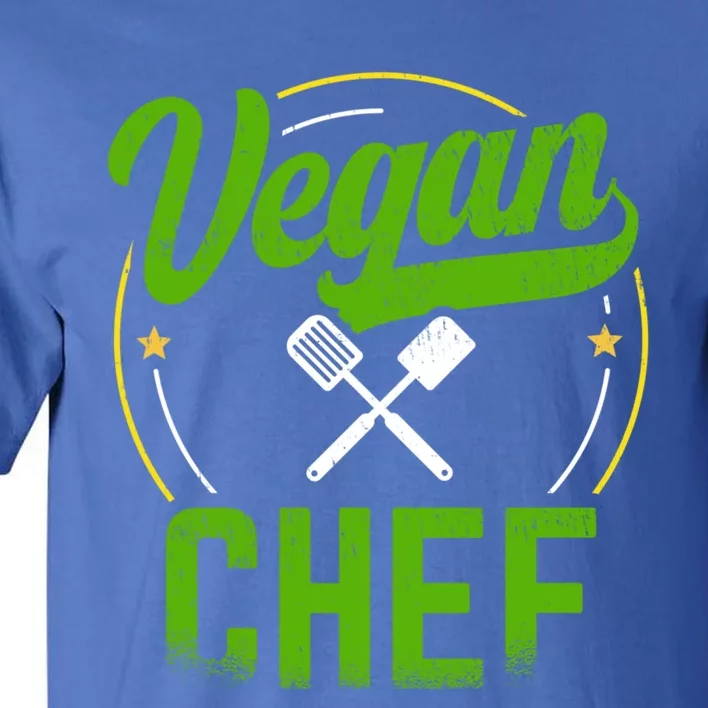 Vegan Chef Sous Chef Gift Tall T-Shirt