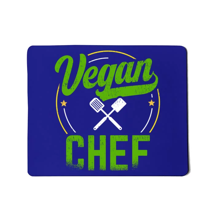 Vegan Chef Sous Chef Gift Mousepad