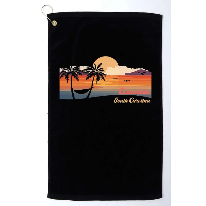 Vintage Columbia South Carolina Beach Platinum Collection Golf Towel