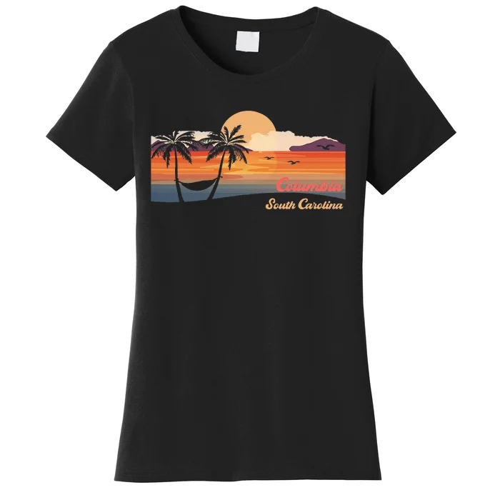 Vintage Columbia South Carolina Beach Women's T-Shirt