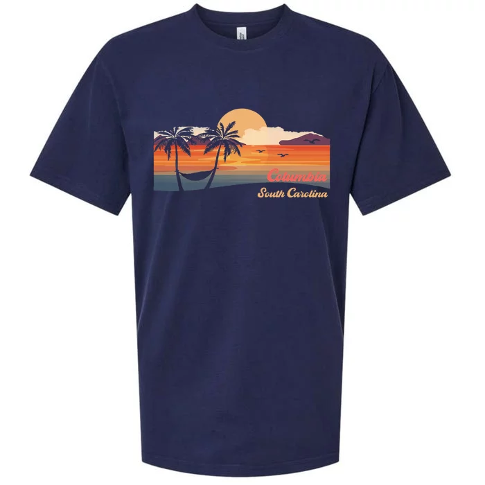 Vintage Columbia South Carolina Beach Sueded Cloud Jersey T-Shirt