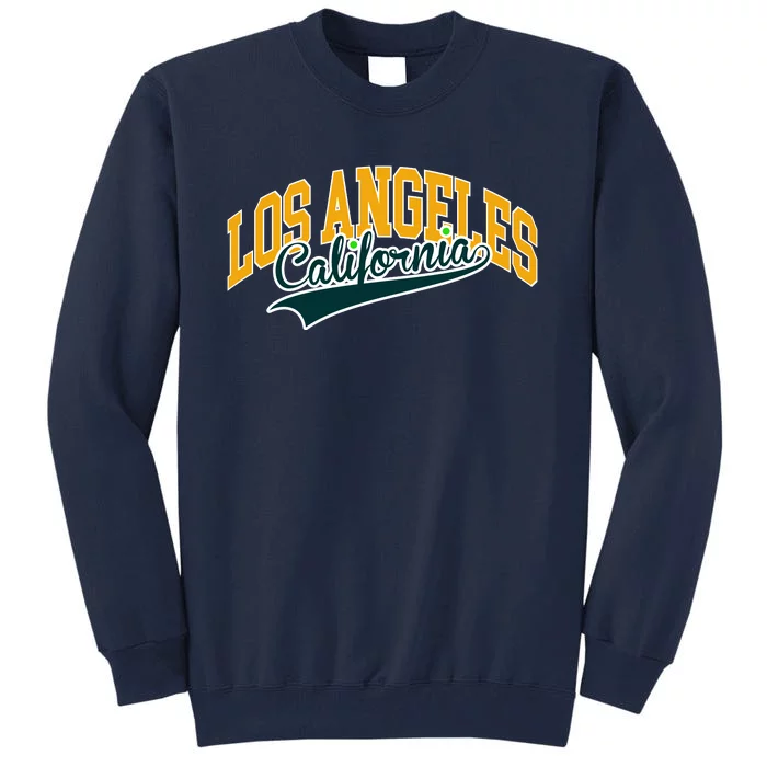 Vintage Collegiate Style Los Angeles California Tall Sweatshirt