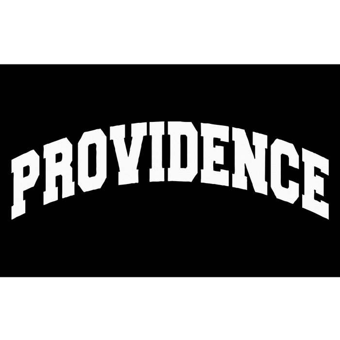 Varsity College Style Providence Rhode Island Bumper Sticker