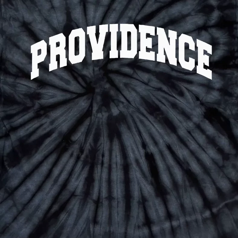 Varsity College Style Providence Rhode Island Tie-Dye T-Shirt