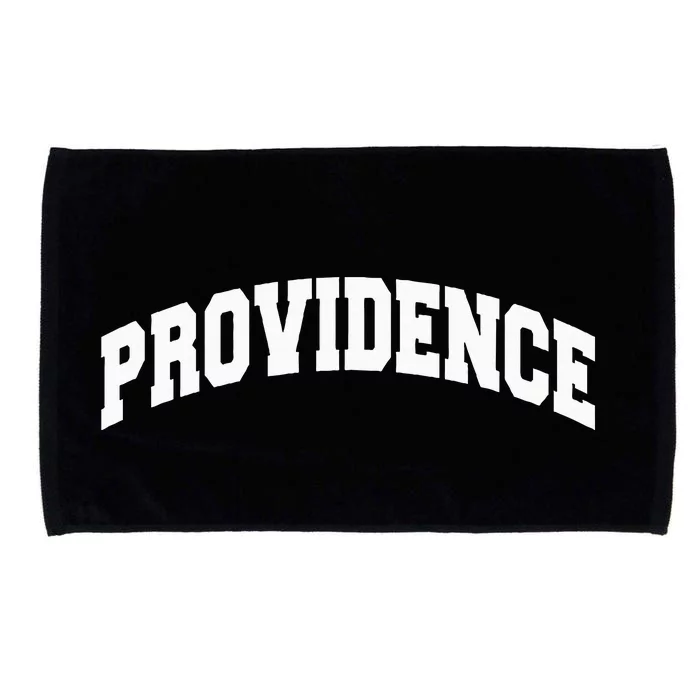 Varsity College Style Providence Rhode Island Microfiber Hand Towel