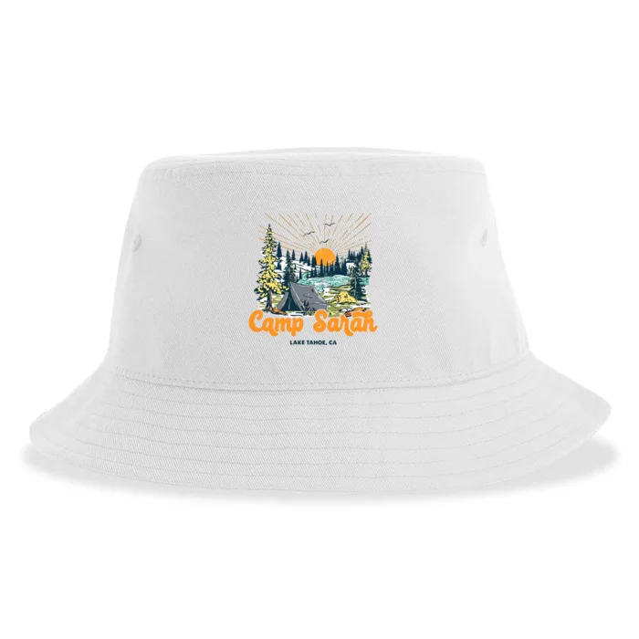 Vintage Camp Sarah Lake Tahoe Sustainable Bucket Hat