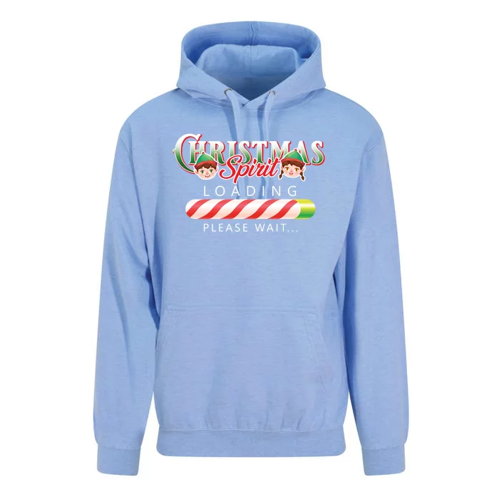 Vintage Christmas Spirit Loading Gift Unisex Surf Hoodie