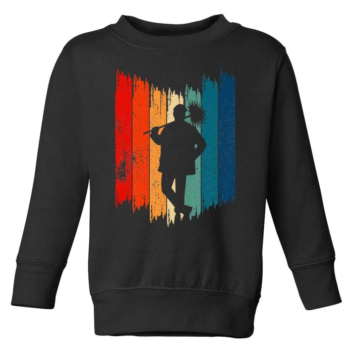 Vintage Chimney Sweeper Retro Chimney Sweep Toddler Sweatshirt