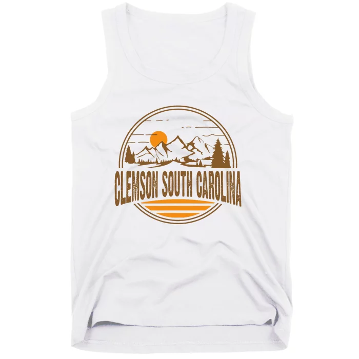 Vintage Clemson South Carolina Mountain Hiking Tank Top