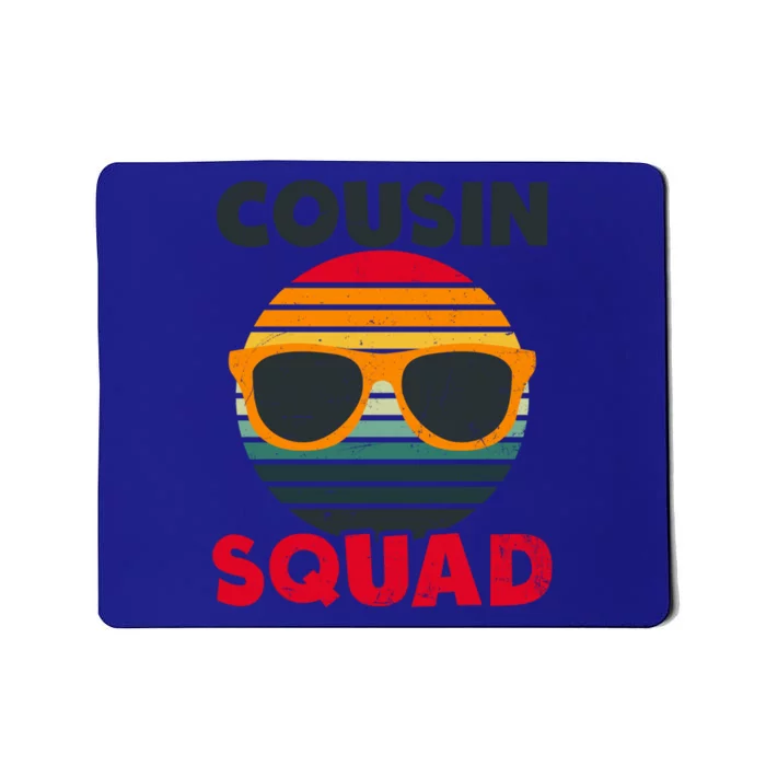 Vintage Cousin Squad Design Cousin Crew Meaningful Gift Mousepad