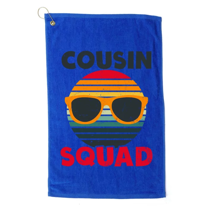 Vintage Cousin Squad Design Cousin Crew Meaningful Gift Platinum Collection Golf Towel