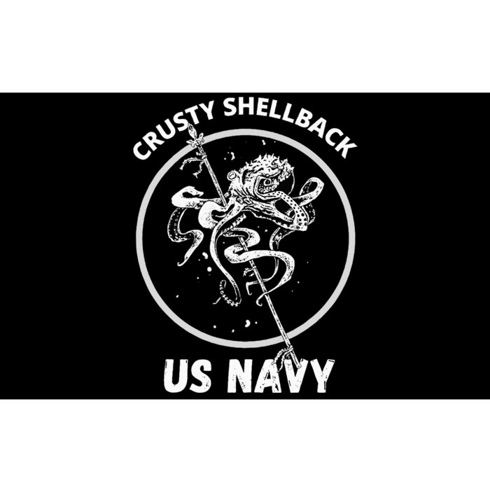 Vintage Crusty Shellback Bumper Sticker