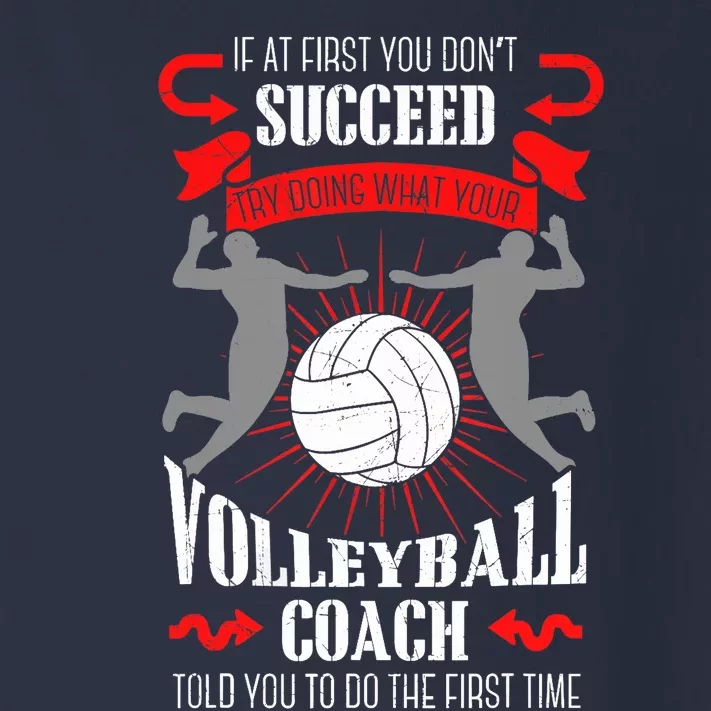 Volleyball Coach Team Player Sports Game Athlete Gift Toddler Long Sleeve Shirt