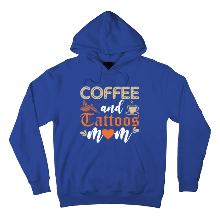 Vintage Coffee Tattoos Mom Mothers Day Mom Mama Gift Hoodie