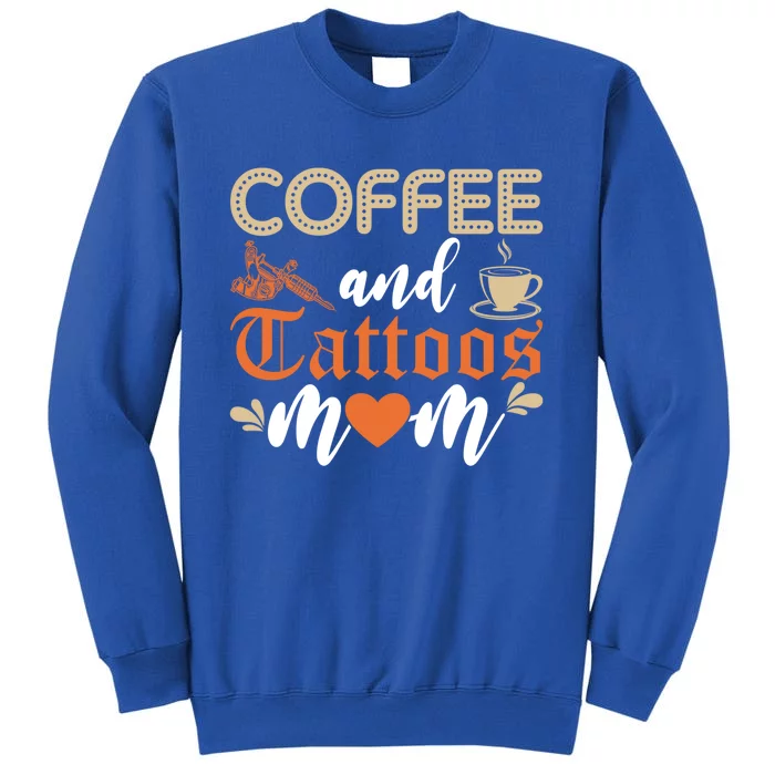 Vintage Coffee Tattoos Mom Mothers Day Mom Mama Gift Sweatshirt