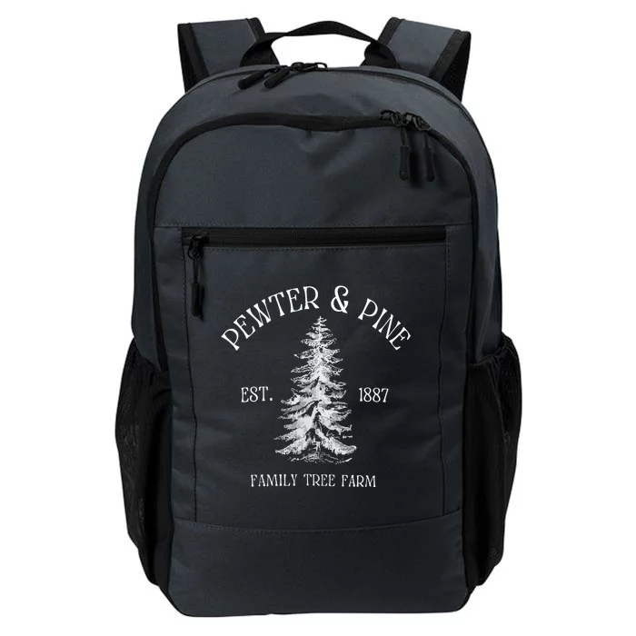 Vintage Christmas Tree Farms Daily Commute Backpack