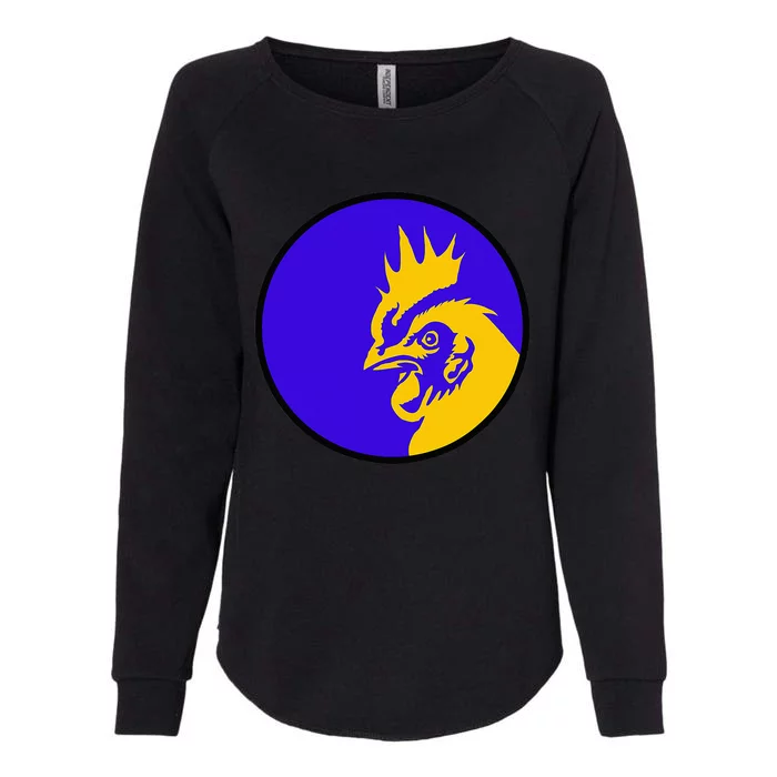 Vintage Cockfighting Tee Rooster Womens California Wash Sweatshirt