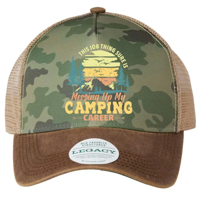 Vintage Camping T Legacy Tie Dye Trucker Hat