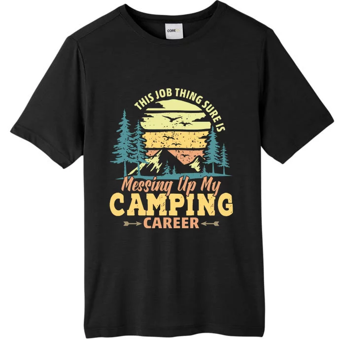 Vintage Camping T ChromaSoft Performance T-Shirt