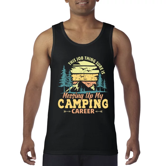 Vintage Camping T Tank Top