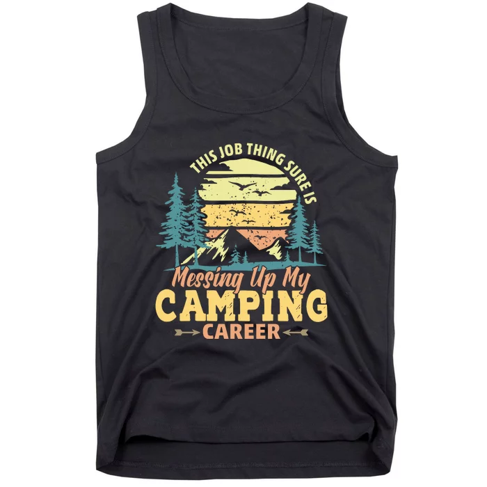 Vintage Camping T Tank Top