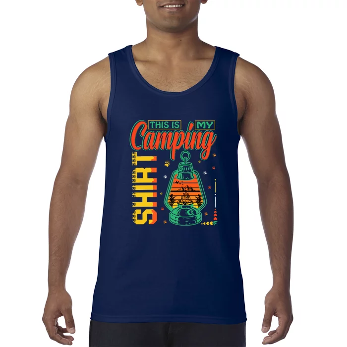 Vintage Camp This Is My Camping Gift Tank Top