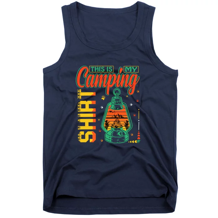 Vintage Camp This Is My Camping Gift Tank Top