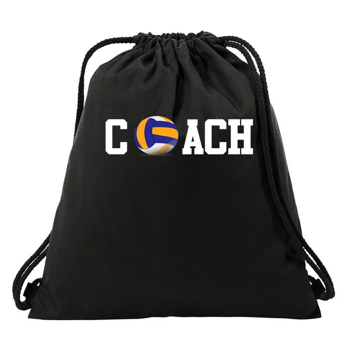 Volleyball Coach Volleyball Ball Sport Gift Drawstring Bag