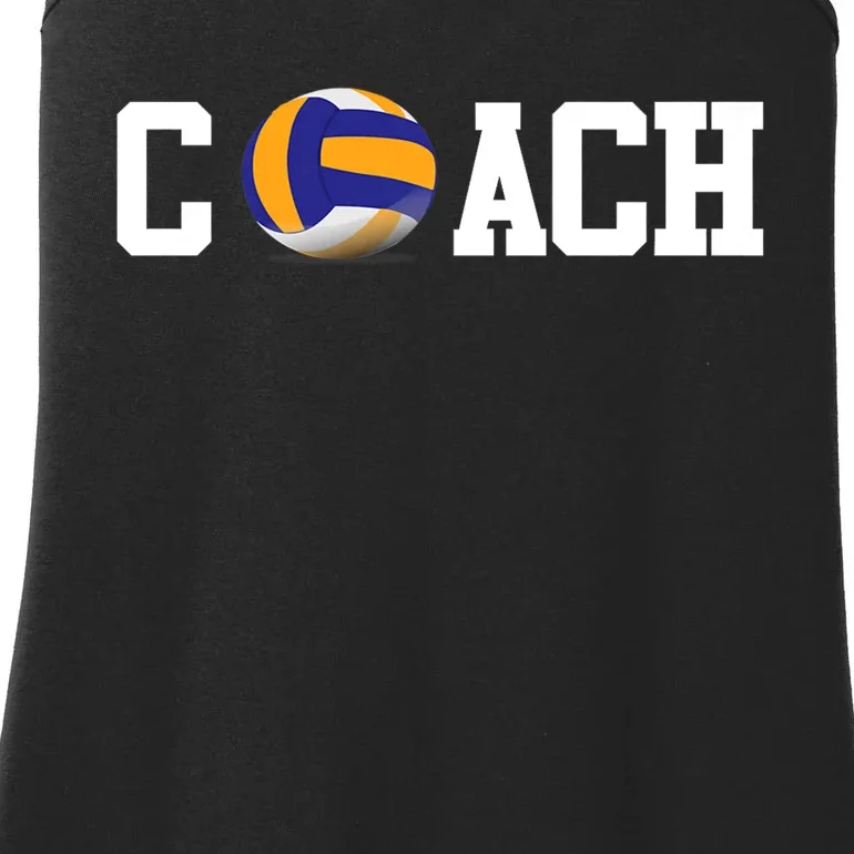 Volleyball Coach Volleyball Ball Sport Gift Ladies Essential Tank