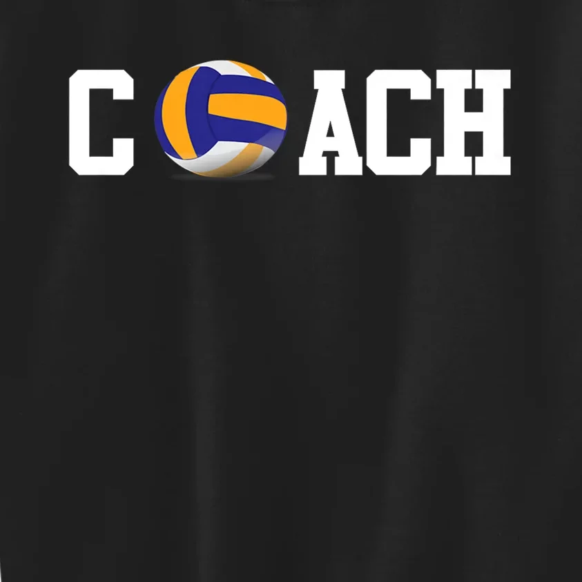 Volleyball Coach Volleyball Ball Sport Gift Kids Sweatshirt