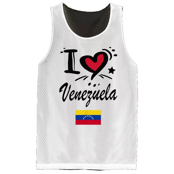 Venezuelan Camiseta Venezuela Flag Bandera Gifts Mesh Reversible Basketball Jersey Tank