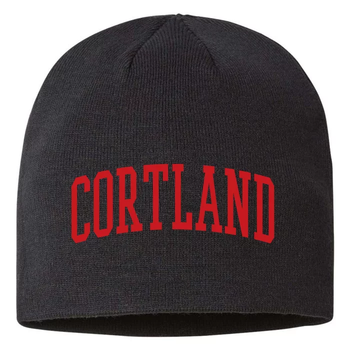 Varsity Cortland 8 1/2in Sustainable Knit Beanie