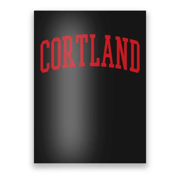 Varsity Cortland Poster