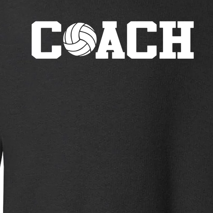 Volleyball Coach Toddler Sweatshirt