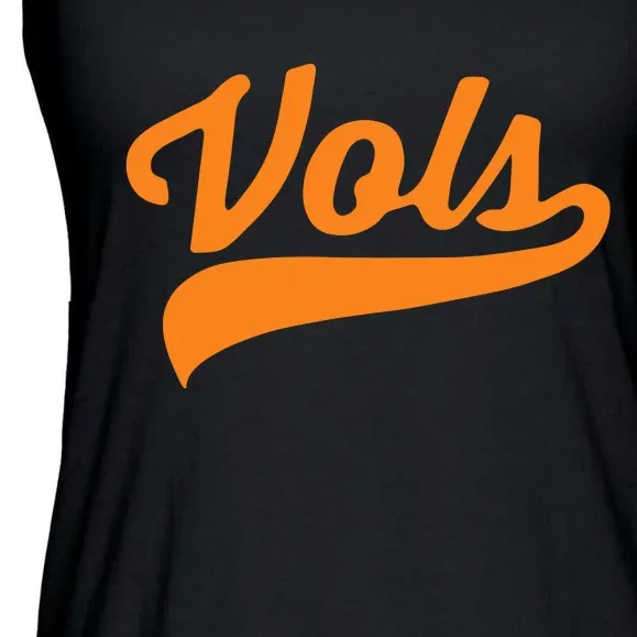 Vols Comfort Vintage Aesthetic Vols Tennessee Ladies Essential Flowy Tank