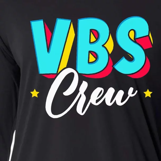 Vbs Crew Vacation Bible School Paint Splatter Christian Cooling Performance Long Sleeve Crew