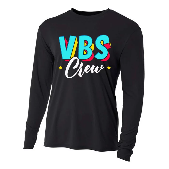 Vbs Crew Vacation Bible School Paint Splatter Christian Cooling Performance Long Sleeve Crew