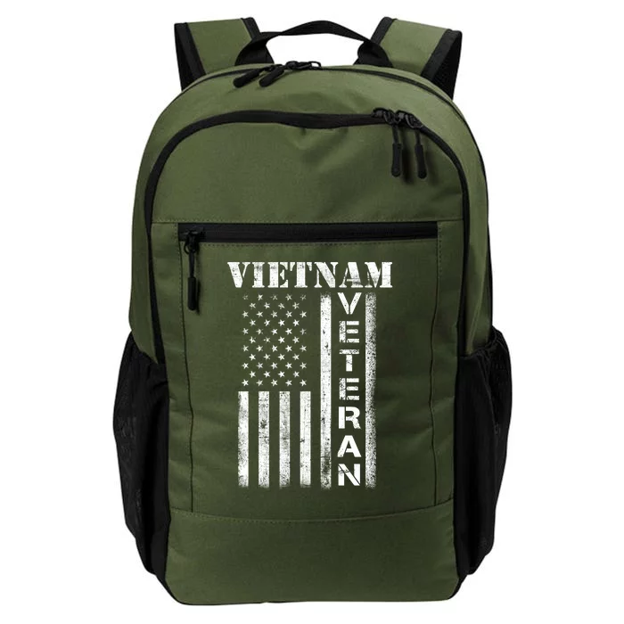 Vietnam Combat Veteran Flag Patriotic Veterans Day Gift Daily Commute Backpack