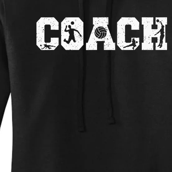 Volleyball Coach Women's Pullover Hoodie