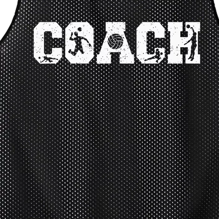 Volleyball Coach Mesh Reversible Basketball Jersey Tank