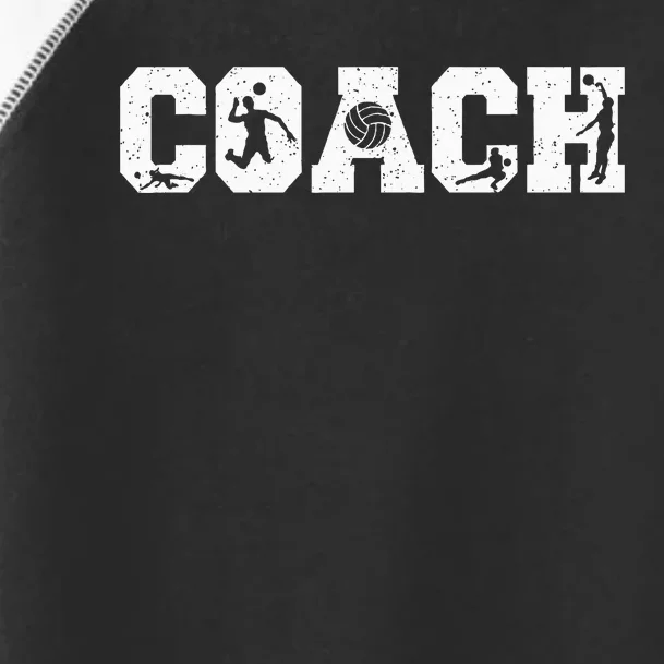 Volleyball Coach Toddler Fine Jersey T-Shirt