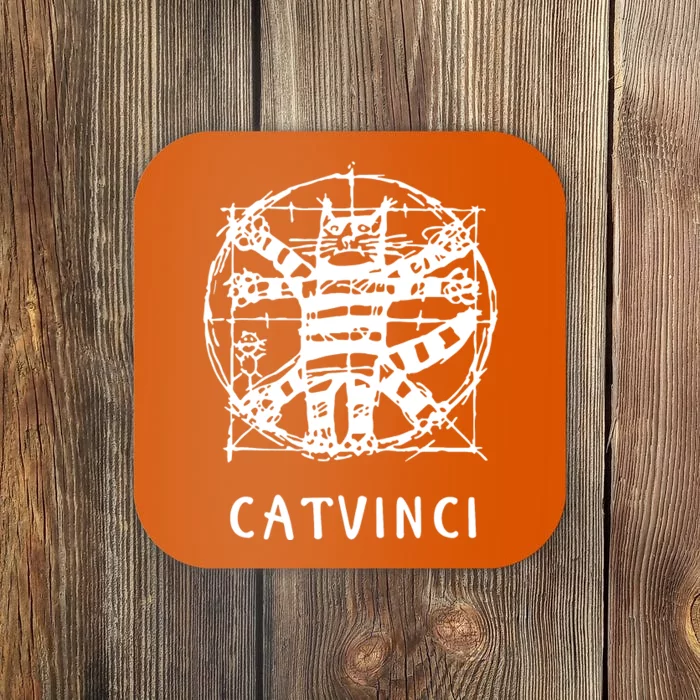 Vitruvian Catvinci Coaster